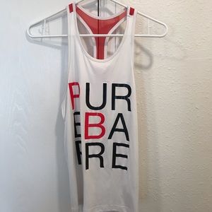 pure barre x splits:59 tank